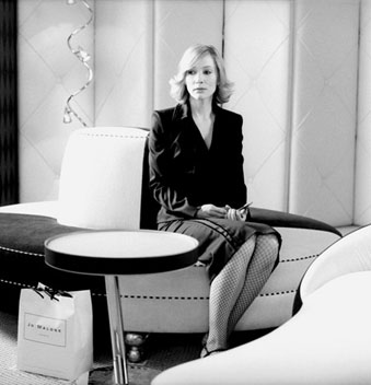 Cate Blanchett in Coffee and Cigarettes di Jarmush
