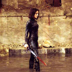 Kate Beckinsale in UNDERWORLD