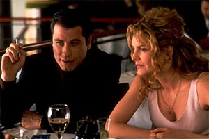 John Travolta e Rene Russo in Get Shorty di Barry Sonnenfeld tratto dall'omonimo romanzo di Elmore Leonard