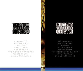 THROBBING GRISTLE: Mutant TG